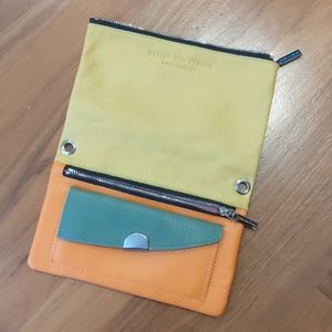 Hester Van Eeghan Modernist Leather Clutch